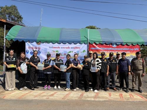 🚗✨ สพอ.ทองแสนขัน ลงพื้นที่ตรวจเยี่ยมจุดตรวจลดอุบัติเหตุทางถนนช่วงเทศกาลปีใหม่ พ.ศ.2569 ✨🚗
