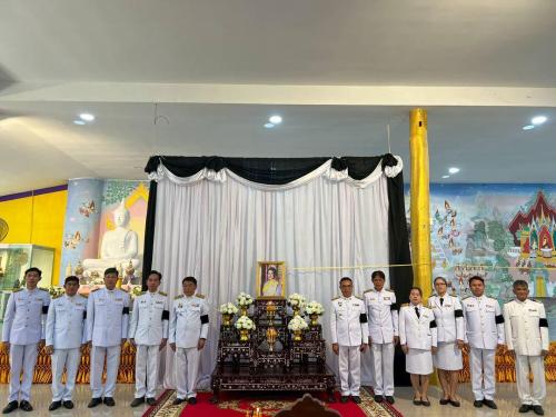 🌿✨สพอ.ทองแสนขัน พิธีบำเพ็ญกุศลเพื่อถวายเป็นราชกุศลเเด่สมเด็จพระนางเจ้าสิริกิติ์ พระบรมราชินีนาถ พระบรมราชชนนีพันปีหลวง ในวาระครบสตมวาร (100 วัน) ✨🌿